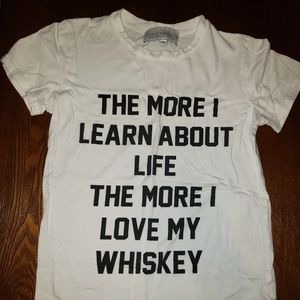 White Whiskey Tshirt